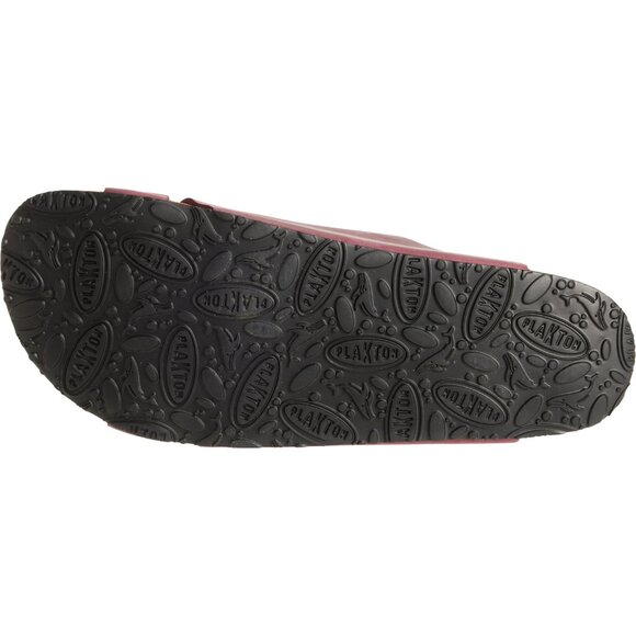 NEW Plakton Made in Spain Cork Footbed Sandals - Leather Apure/Burde For Women - Picture 6 of 7